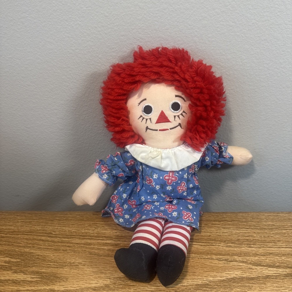 Raggedy Ann Doll Soft Cloth by‎ Applause 1991